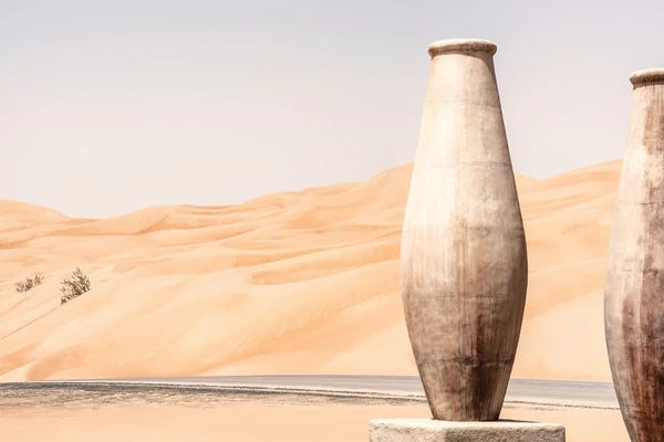 Still Life Photography: Desert Home - Dune Jars by Philippe Hugonnard