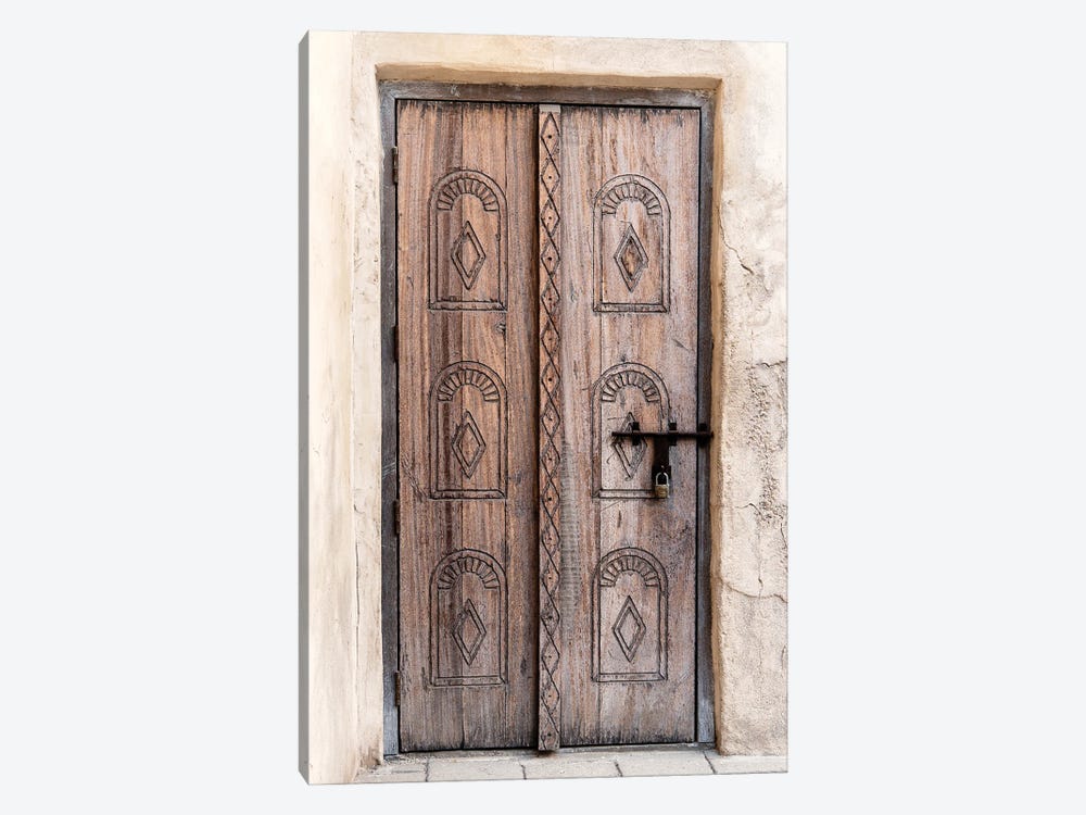 Desert Home - Wood Door II by Philippe Hugonnard 1-piece Canvas Print