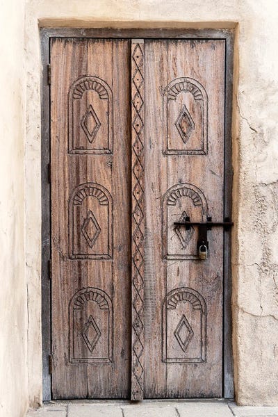 Middle Eastern Décor: Desert Home - Wood Door II by Philippe Hugonnard
