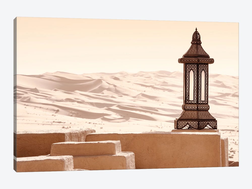 Desert Home - Lantern Sunrise by Philippe Hugonnard 1-piece Canvas Print