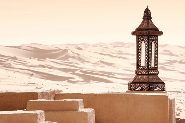 Middle Eastern Décor: Desert Home - Lantern Sunrise by Philippe Hugonnard
