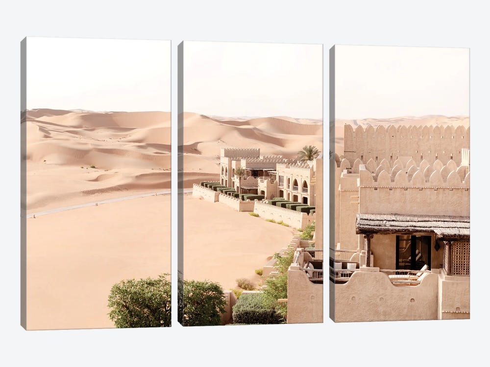 Desert Home - Relaxation by Philippe Hugonnard 3-piece Canvas Artwork