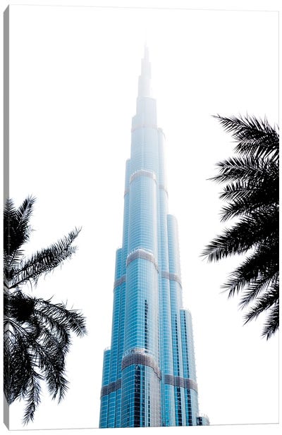 Dubai UAE - The Burj Khalifa Canvas Art Print - United Arab Emirates Art