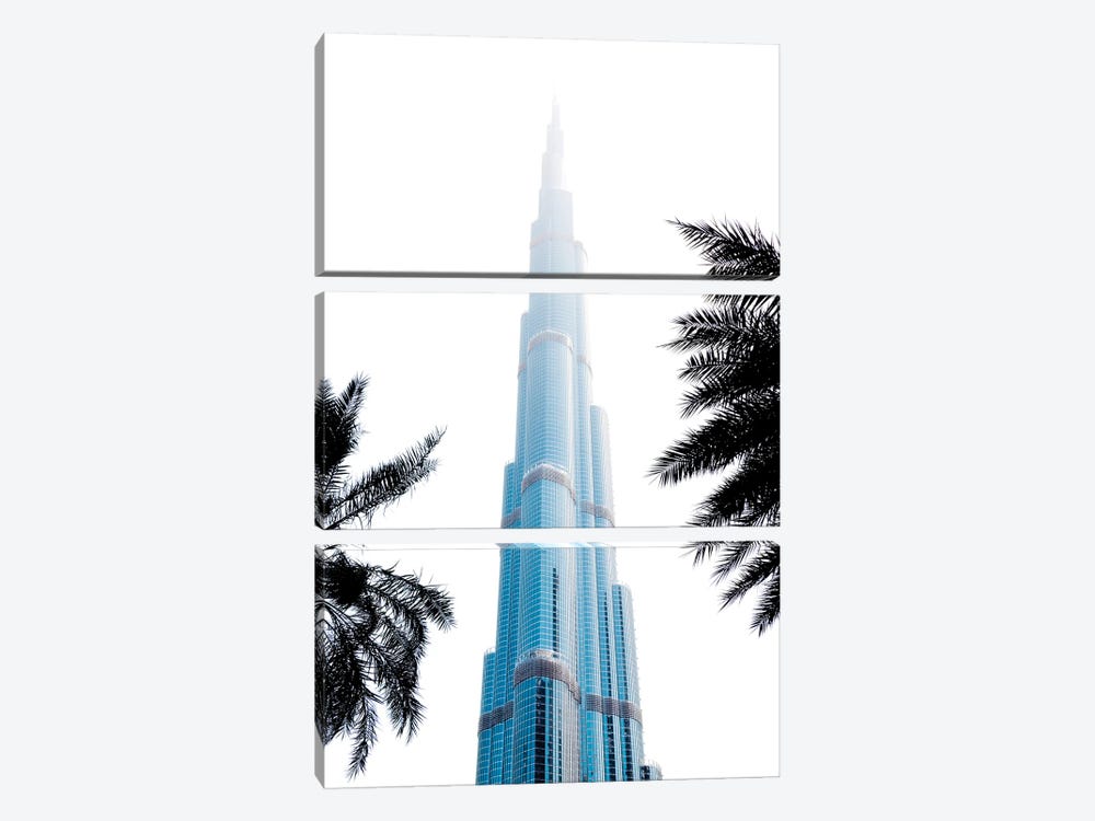 Dubai UAE - The Burj Khalifa by Philippe Hugonnard 3-piece Art Print