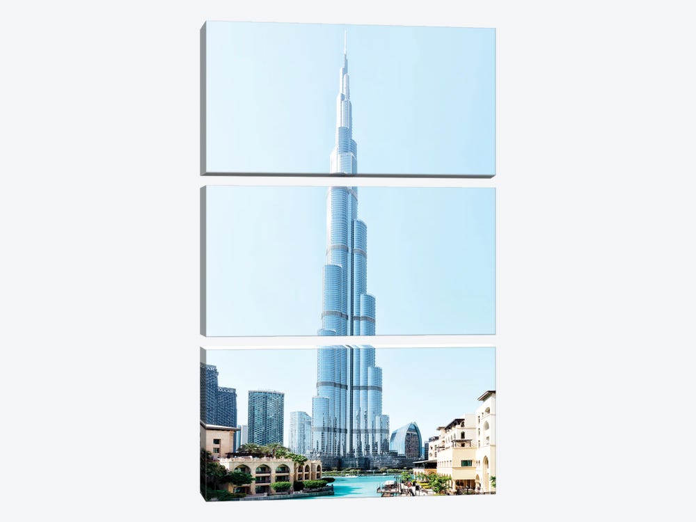 Dubai UAE - The Burj Khalifa II by Philippe Hugonnard 3-piece Art Print