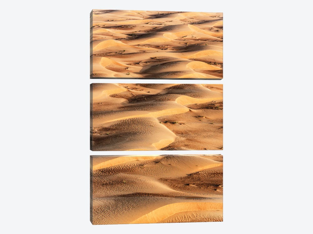 Dubai UAE - Sand Dunes Sunrise by Philippe Hugonnard 3-piece Canvas Art