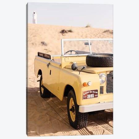 Dubai UAE - Land Rover Vintage Canvas Print #PHD2512} by Philippe Hugonnard Art Print