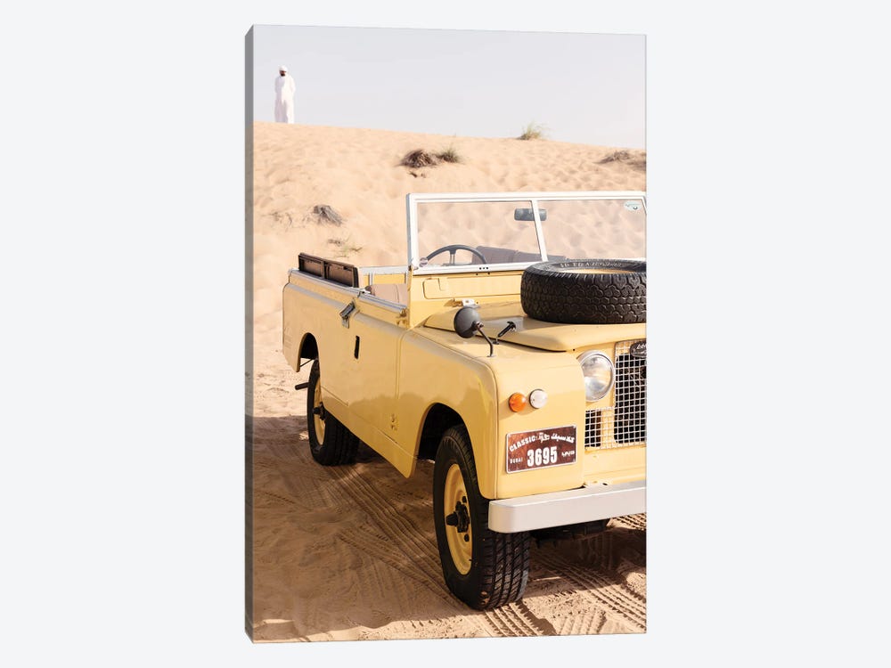 Dubai UAE - Land Rover Vintage by Philippe Hugonnard 1-piece Canvas Art Print