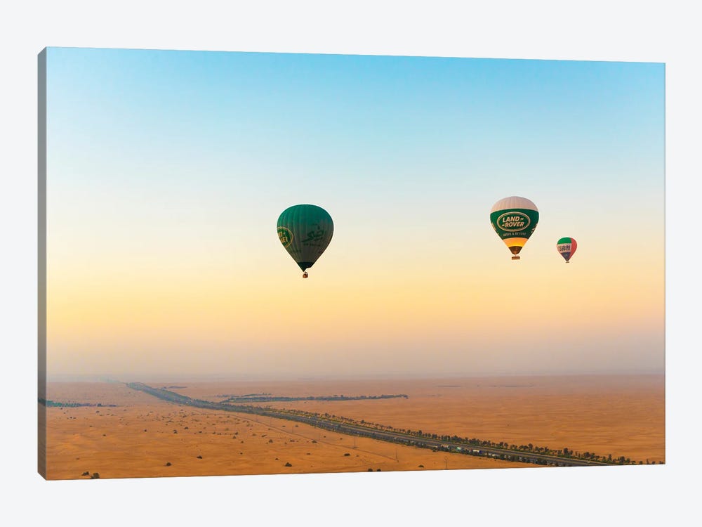 Dubai UAE - Sky View At Sunrise by Philippe Hugonnard 1-piece Canvas Art