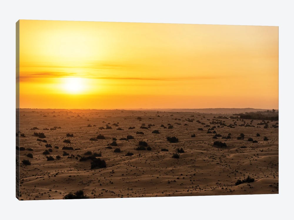 Dubai UAE - Sunset Desert by Philippe Hugonnard 1-piece Art Print