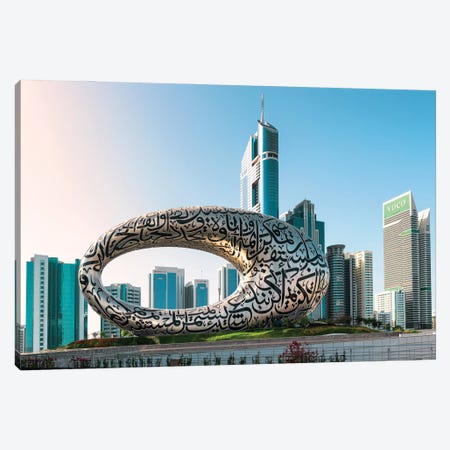 Dubai UAE - Museum Of The Future Canvas Print #PHD2530} by Philippe Hugonnard Canvas Art Print