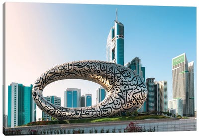 Dubai UAE - Museum Of The Future Canvas Art Print - United Arab Emirates Art