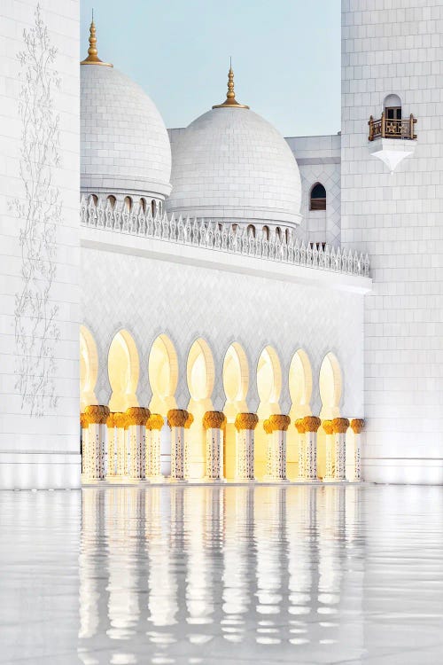 White Mosque - End Of The Day by Philippe Hugonnard wall art