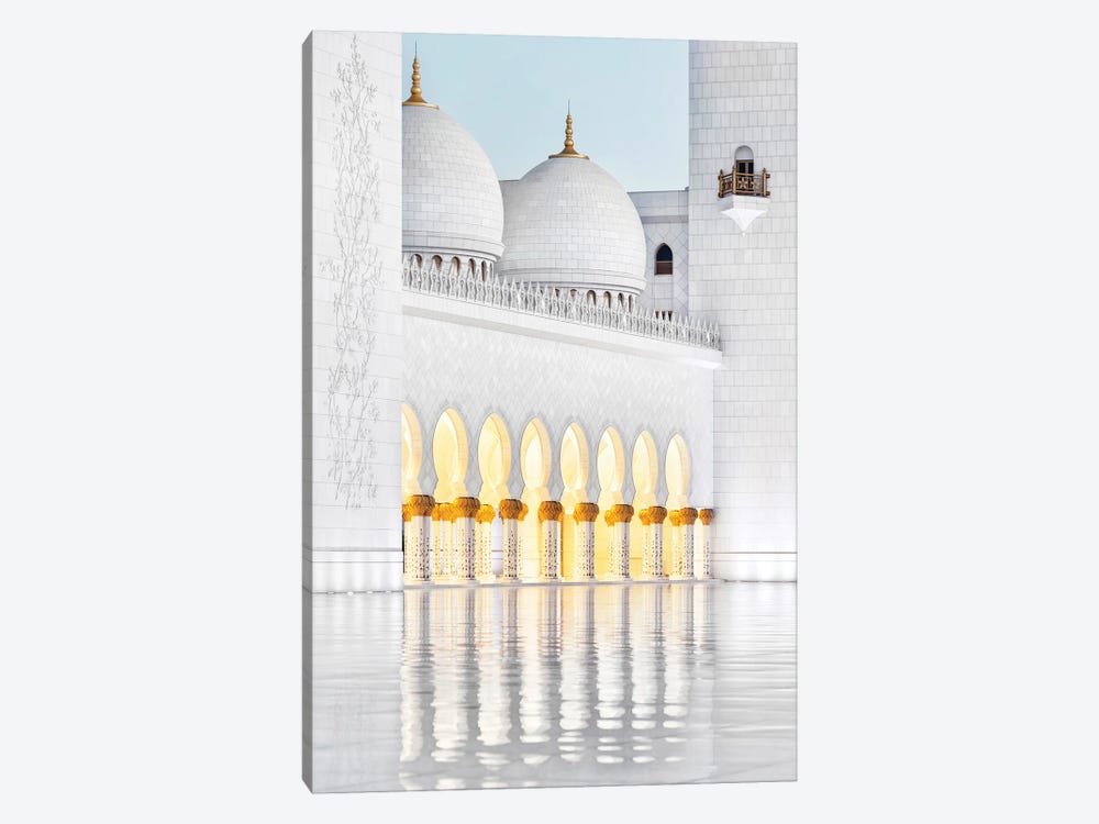 White Mosque - End Of The Day by Philippe Hugonnard 1-piece Canvas Artwork