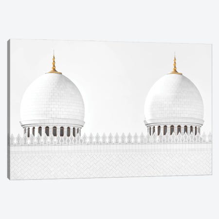 White Mosque - Symmetry Canvas Print #PHD2539} by Philippe Hugonnard Canvas Print