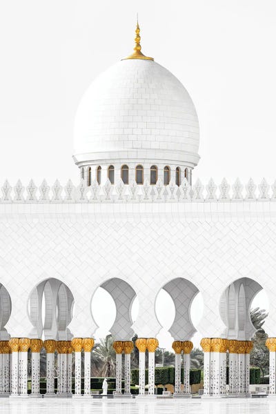 Middle Eastern Décor: White Mosque - Crossing by Philippe Hugonnard