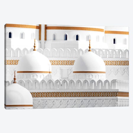 White Mosque - Edging Canvas Print #PHD2545} by Philippe Hugonnard Canvas Art Print