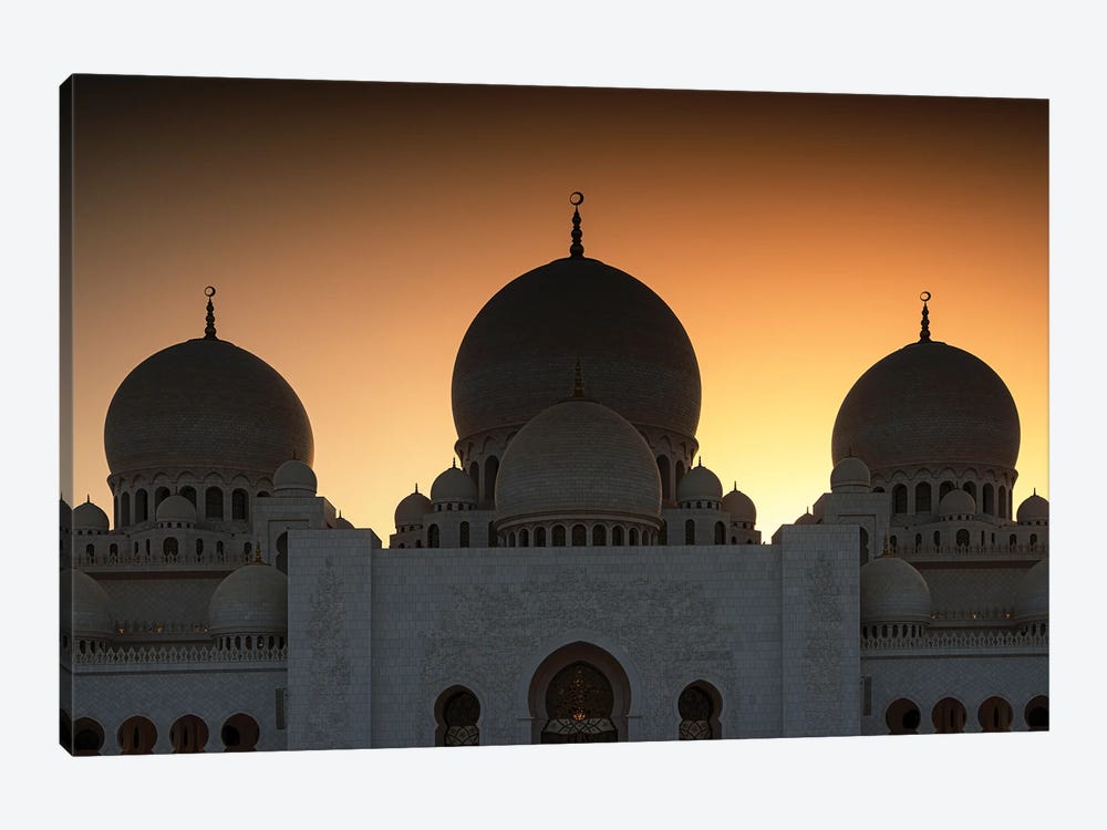 White Mosque - Sunset by Philippe Hugonnard 1-piece Canvas Art