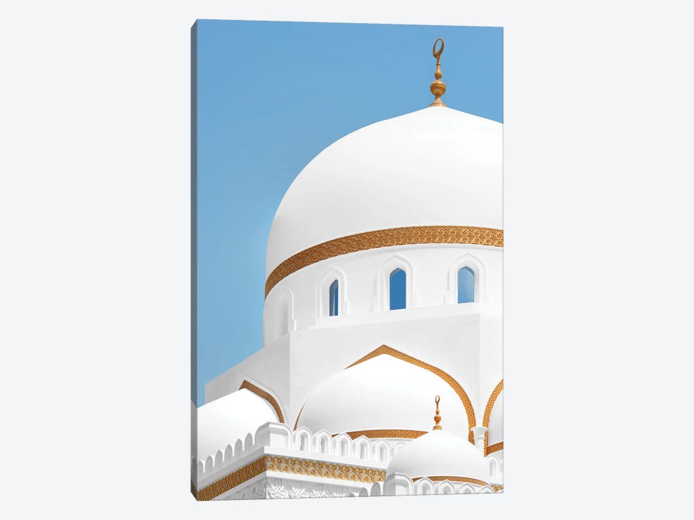 White Mosque - Blue Sky by Philippe Hugonnard 1-piece Canvas Art Print
