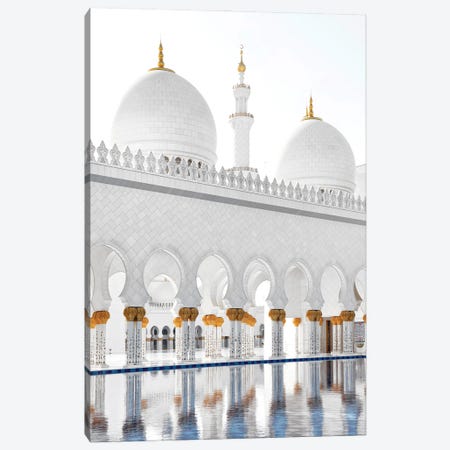 White Mosque - Crystal Reflections Canvas Print #PHD2550} by Philippe Hugonnard Art Print