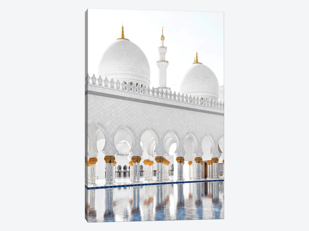 White Mosque - Crystal Reflections by Philippe Hugonnard 1-piece Art Print
