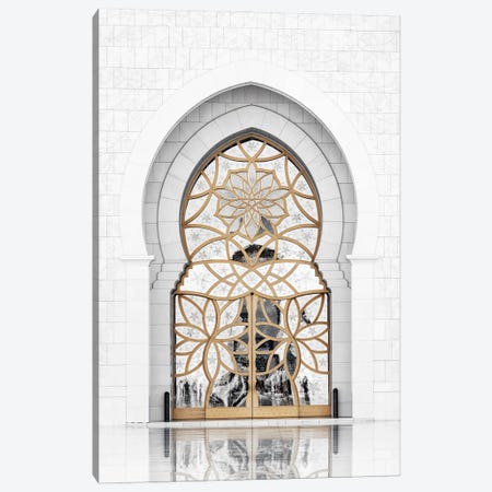 White Mosque - Gate Of Time Canvas Print #PHD2559} by Philippe Hugonnard Art Print