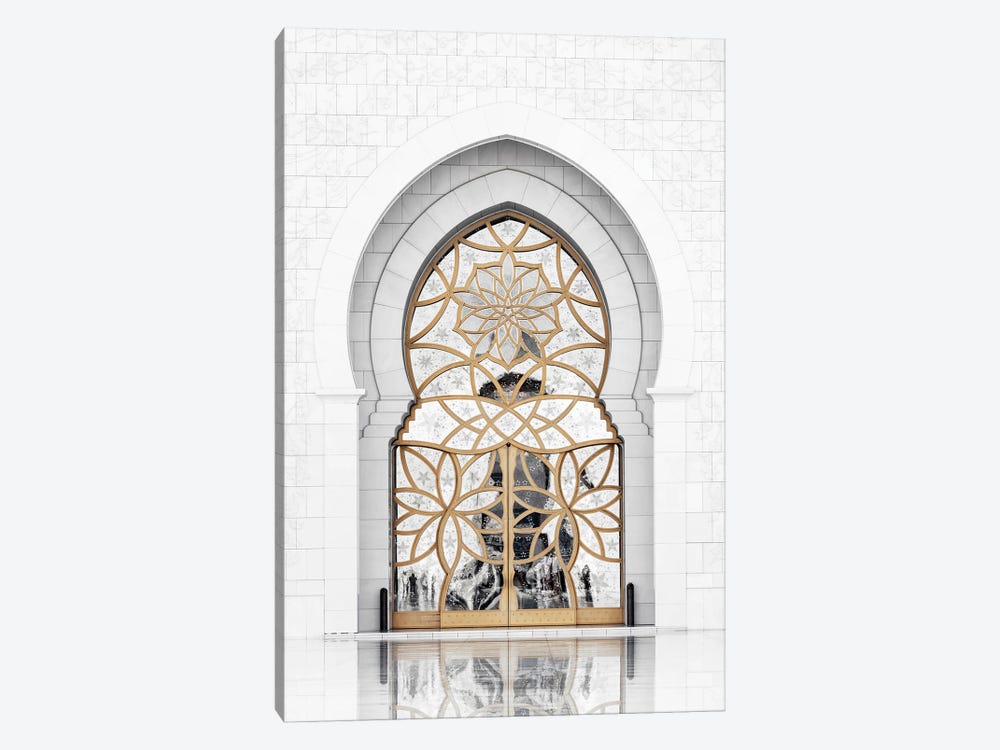 White Mosque - Gate Of Time by Philippe Hugonnard 1-piece Canvas Wall Art