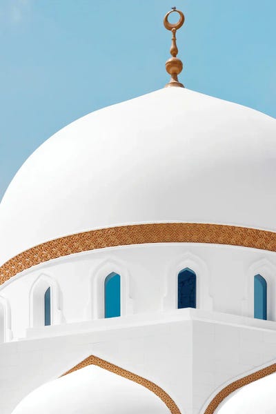 United Arab Emirates: White Mosque - Purity by Philippe Hugonnard