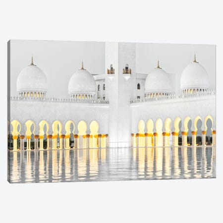 White Mosque - Between Shadow And Light Canvas Print #PHD2567} by Philippe Hugonnard Art Print