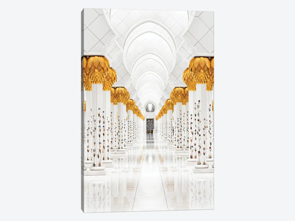 White Mosque - Famous Gallery by Philippe Hugonnard 1-piece Canvas Print