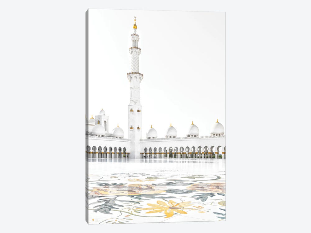 White Mosque - Courtyard Minaret by Philippe Hugonnard 1-piece Canvas Print