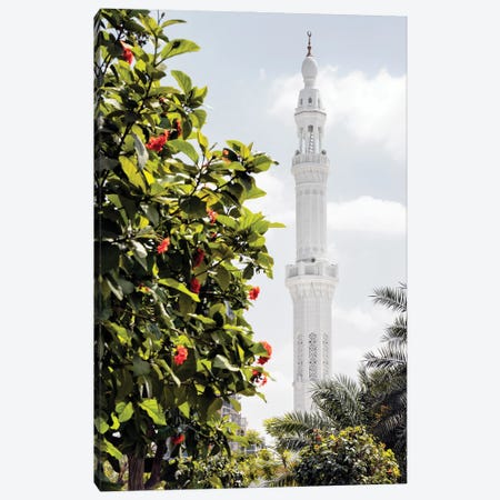 White Mosque - Dubai Minaret Canvas Print #PHD2582} by Philippe Hugonnard Canvas Artwork