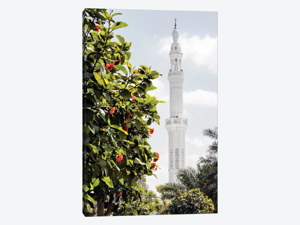White Mosque - Dubai Minaret by Philippe Hugonnard 1-piece Canvas Artwork