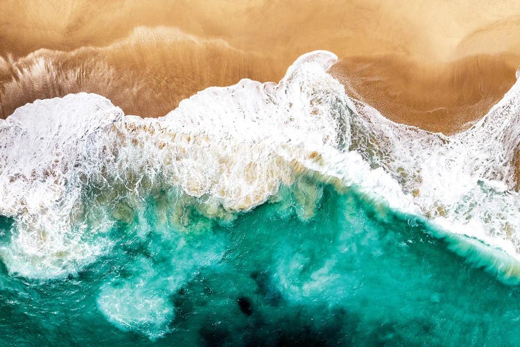 Aerial Summer - Golden Beach Sand