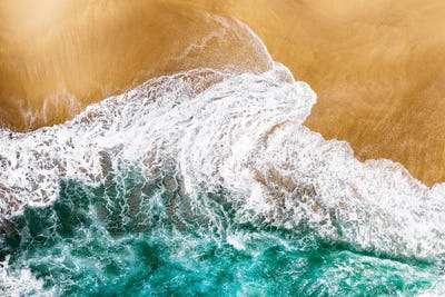 Aerial Summer - Wave Movement by Philippe Hugonnard canvas print