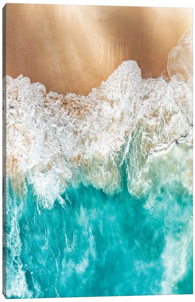 Aerial Summer - Dream Beach Canvas Art Print - Aerial Summer