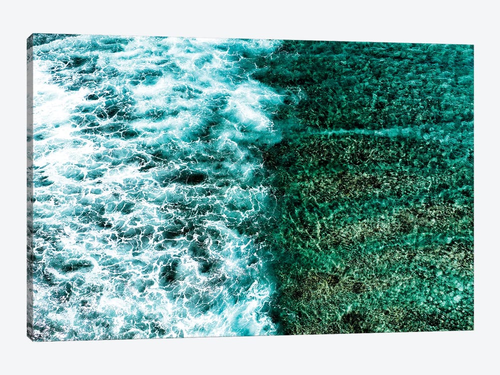 Aerial Summer - Ocean Wave Foam by Philippe Hugonnard 1-piece Art Print