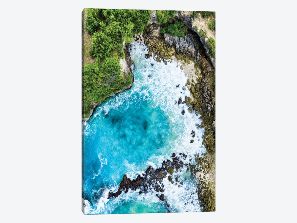 Aerial Summer - Blue Lagoon Ceningan by Philippe Hugonnard 1-piece Canvas Art
