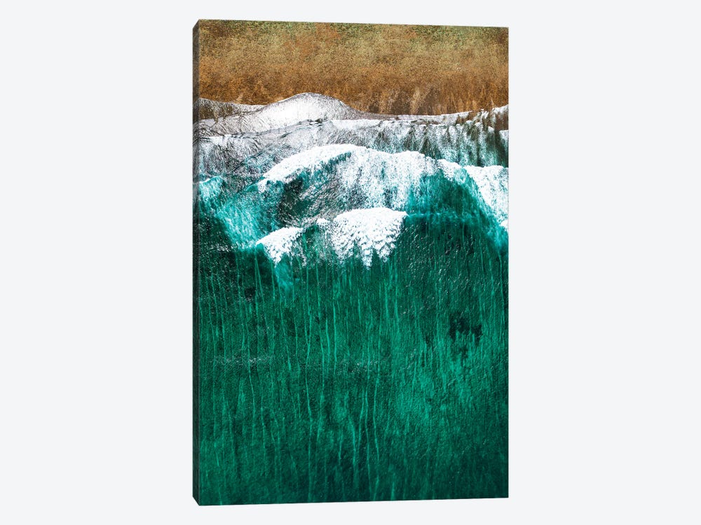 Aerial Summer - Jade Ocean by Philippe Hugonnard 1-piece Canvas Art