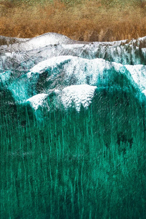 Aerial Summer - Jade Ocean by Philippe Hugonnard wall art