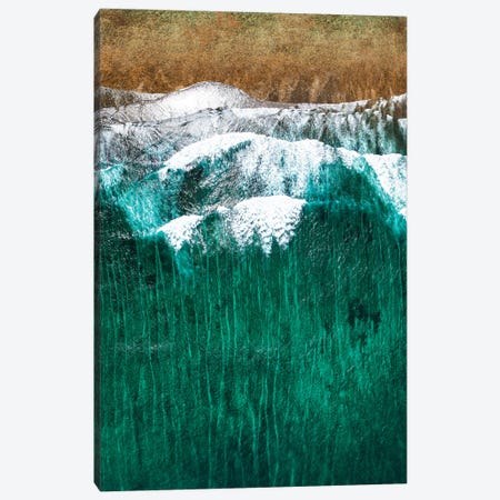 Aerial Summer - Jade Ocean Canvas Print #PHD2600} by Philippe Hugonnard Canvas Art Print