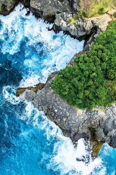 Aerial Summer - Nusa Cliffs by Philippe Hugonnard canvas print