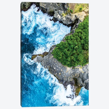 Aerial Summer - Nusa Cliffs Canvas Print #PHD2603} by Philippe Hugonnard Canvas Art Print