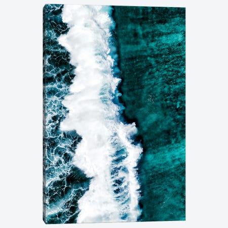Aerial Summer - The Wave Canvas Print #PHD2606} by Philippe Hugonnard Canvas Art