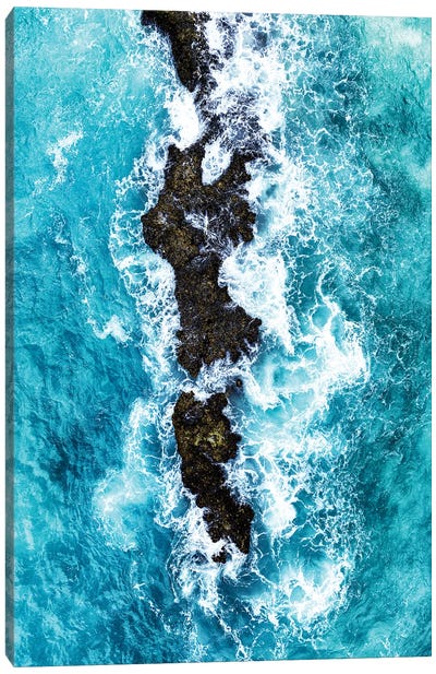 Aerial Summer - Unleashing Canvas Art Print - Aerial Beaches 