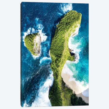 Aerial Summer - Nusa Penida Canvas Print #PHD2620} by Philippe Hugonnard Art Print