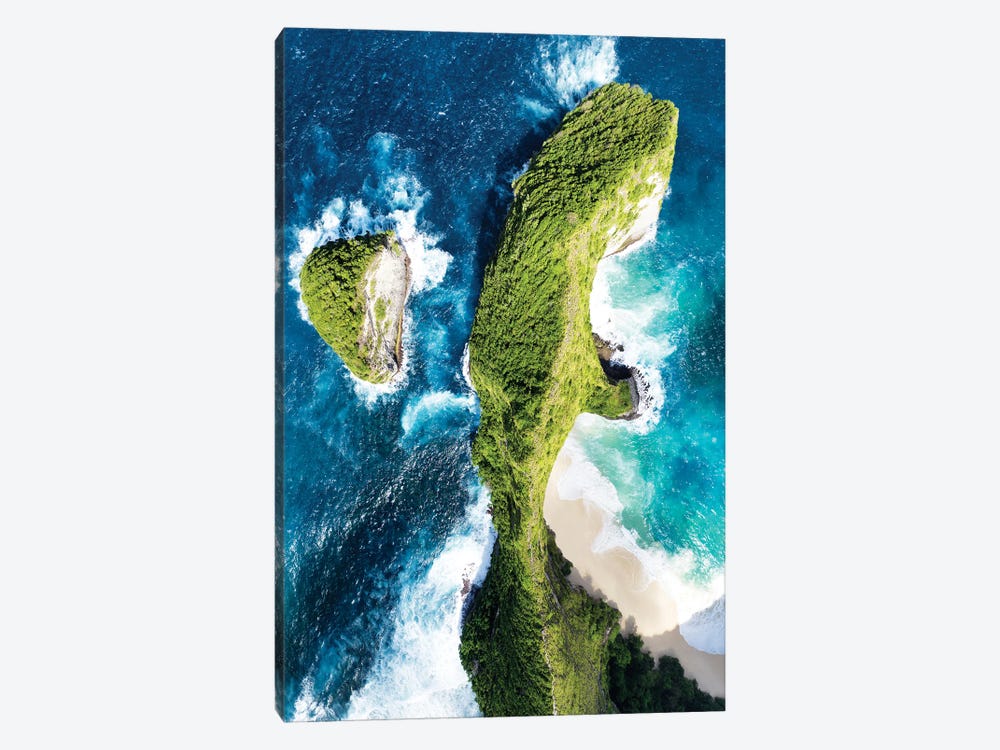 Aerial Summer - Nusa Penida by Philippe Hugonnard 1-piece Canvas Art