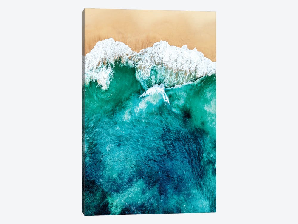 Aerial Summer - Sandy Beach by Philippe Hugonnard 1-piece Canvas Wall Art
