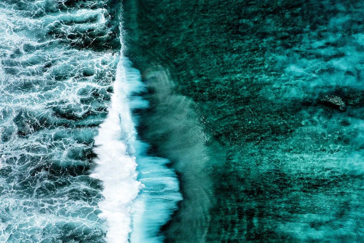 Aerial Summer - Jade Immersion by Philippe Hugonnard wall art