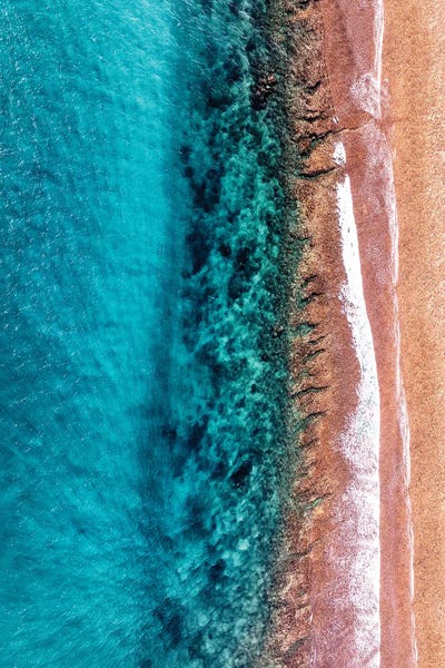 Aerial Beaches: Aerial Summer - Coral Strips by Philippe Hugonnard